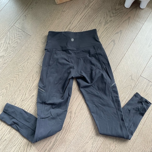NWT Athleta High Rise Metro Drifter Tight Leggings Size XSP Petite Gray - Picture 5 of 11